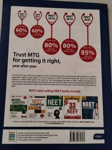 MTG NEET Chemistry Solutions Book