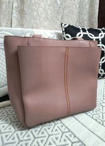 Stylish Taupe Tote Bag