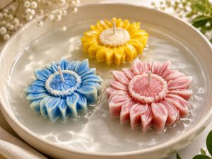 Flower Floating Candles