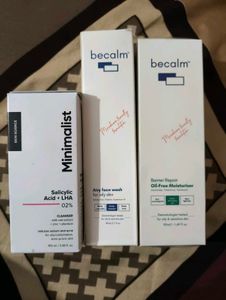 Minimalist & becalm Skincare Set