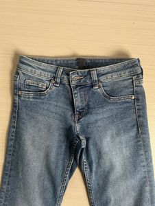 Blue Wash Flare Jeans