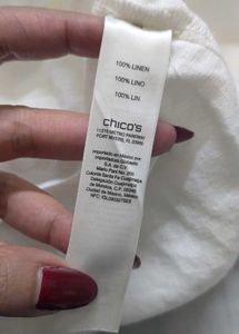 White Linen Jacket