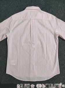 Authentic Ralph Lauren Pink Striped Button-Down Sh