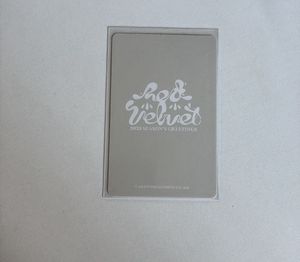 K-Pop REDVELVET IRENE OFFICIAL PHOTOCARD
