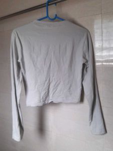 H&amp;M  Grey Long Sleeve Top 🤍