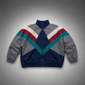 Vintage Colorblock Track Jacket
