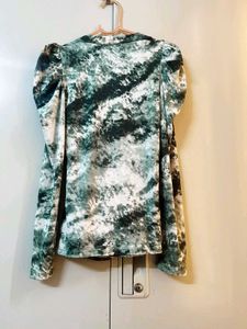 Stylish Ruched Wrap Top
