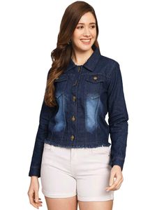 Stylish Denim Jacket, 2XL SIZE