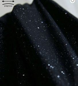 Sparkly Black Halter Top