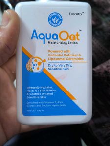 AquaOat Moisturizing Lotion used just 2 days