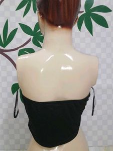 (800)Black Tube Top