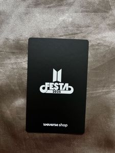 Official BTS Suga Photocard