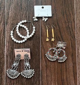 5 Assorted Earring Collection