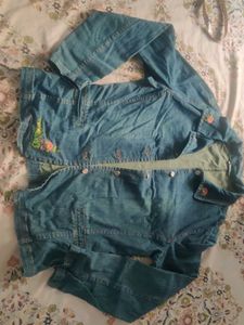 Embroidered Denim Jacket