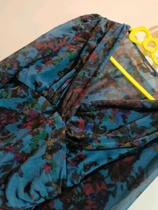 Floral Sheer Long Sleeve Top