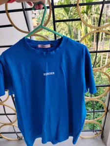Burgerbae New Tshirt Royal Blue
