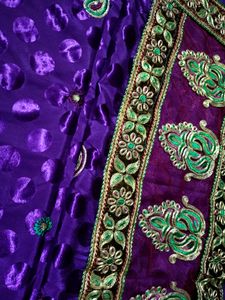 Heavy Sari And Blouse