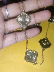 Elegant Clover Charm Necklace