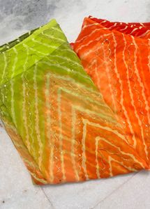 Vibrant Ombre Leheriya Saree