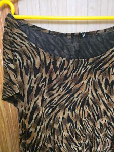 Animal Print Tunic Top