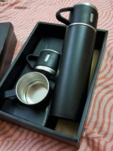 Portable Thermos and Mug Set