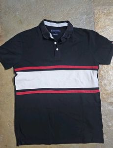 Tommy Hilfiger Men's Striped Polo Shirt