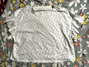 sweetheart print top