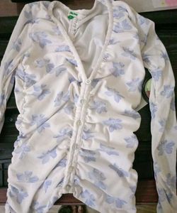 Y2K ruched top