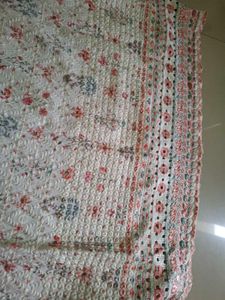 Beautiful Floral Print Kurta with dupatta