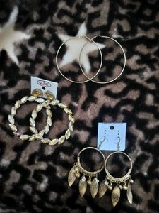 Assorted Earrings & Hair Clip Set