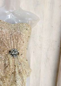 Sparkling Sequin Embellished corset