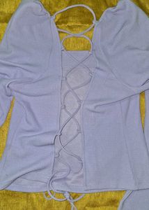 Lovely Lavender Brighter Basics Styled Back Top