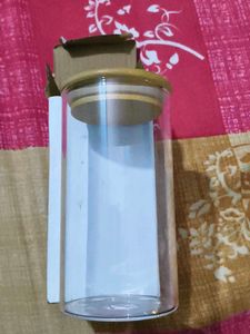 Glass Storage Jar with Bamboo Lid