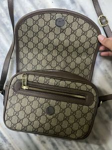 Gucci Monogram Crossbody Bag
