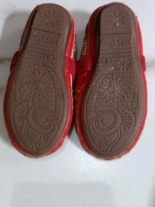 Sparkly Red Baby Shoes