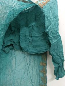 Beautiful Teal Kurta Set with Embellishments