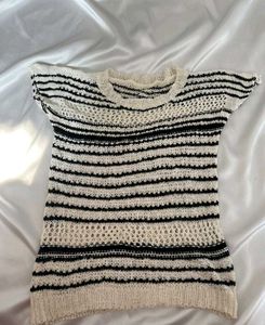 Striped Knit Top