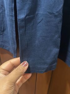 Blue Long Sleeve Top