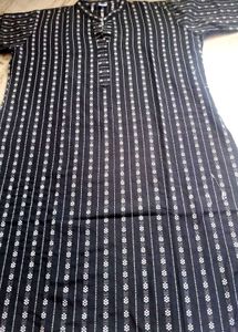 🖤🤍 Black Printed Kurta Set