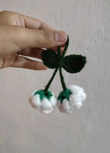 Handmade Cherry bag charms