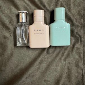 empty Zara &amp; Tommy Hilfiger other bottle for decor