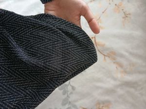 Sparkling Chevron Print Dress