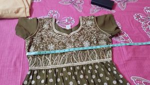 Green kurta+ Pant
