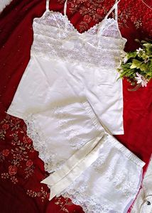 Lace Cami & Shorts Set