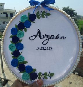 Blue Moon Theme Hoop