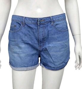 Classic Blue Denim Shorts