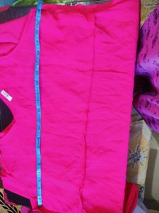 Chic Pink Batwing Sleeve Top