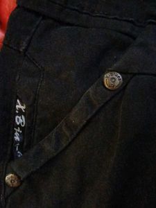 Black Straight Leg Pants