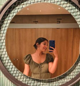 Olive Green Mini Dress