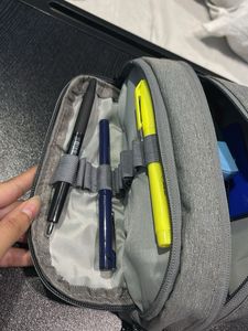 Gray Extra large stationery pouch